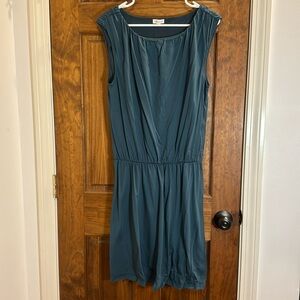 Garnet Hill Dress, Blue, Large